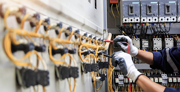 Professional Electrician technician working in Indianola, WA
